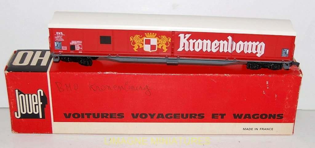 Train Jouef HO ref 673100 wagon kronenbourg - Modélisme
